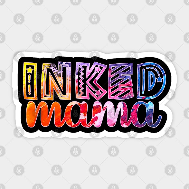 Inked Mama Sticker by Annabelhut